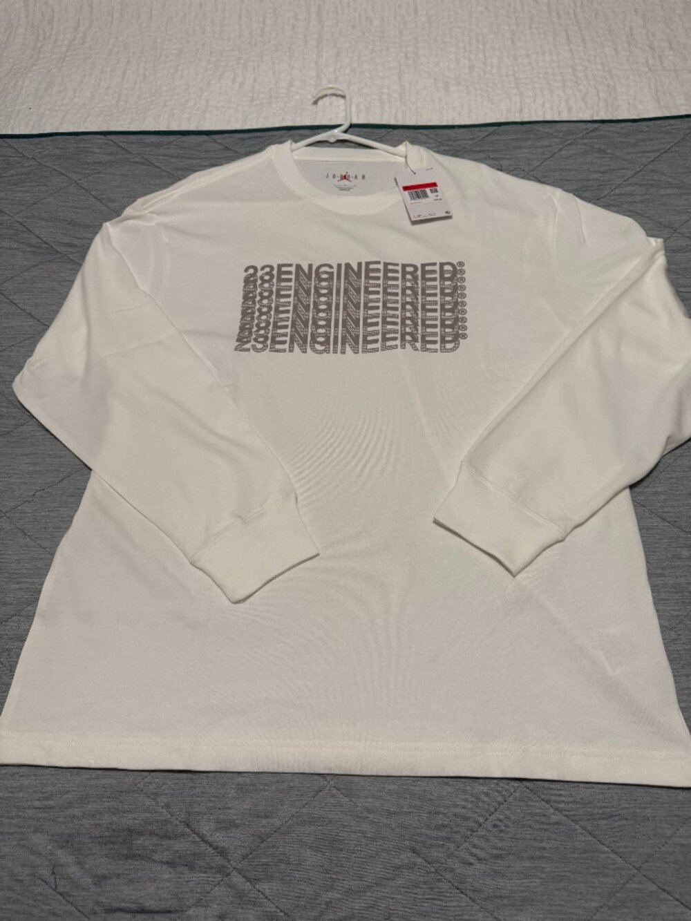 Mens Jordan 23 Engineered Long Sleeve Shirt L